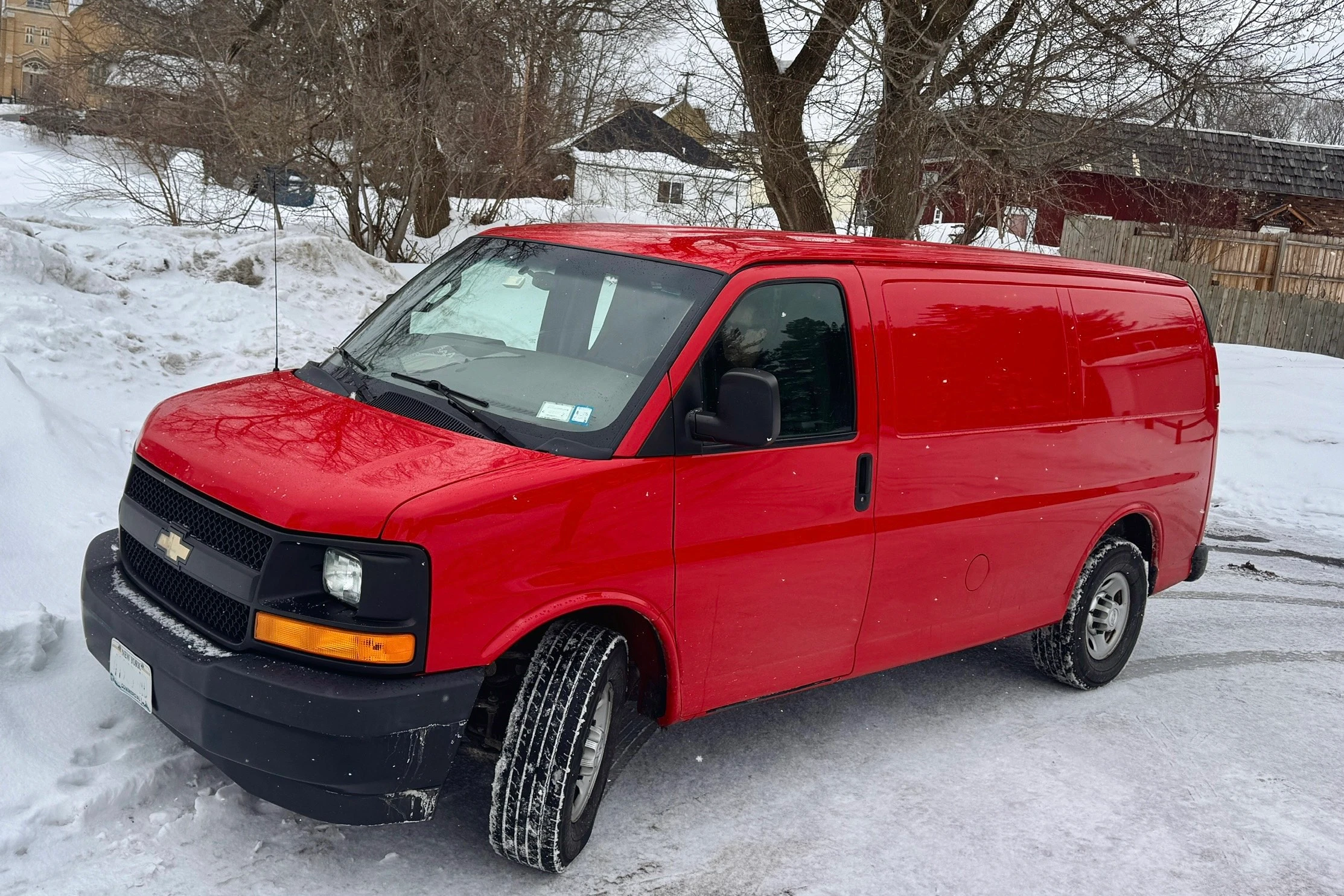 Our BIG RED VAN!
